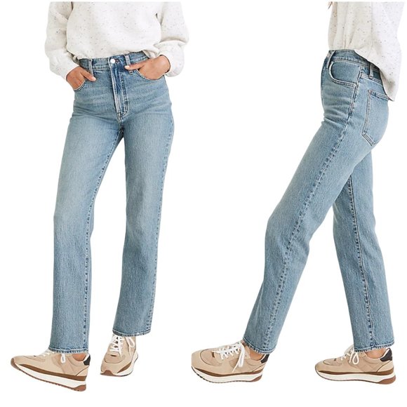 Madewell Denim - Madewell The Perfect Vintage Straight Jean in Hoye Wash size 28 6 NC331